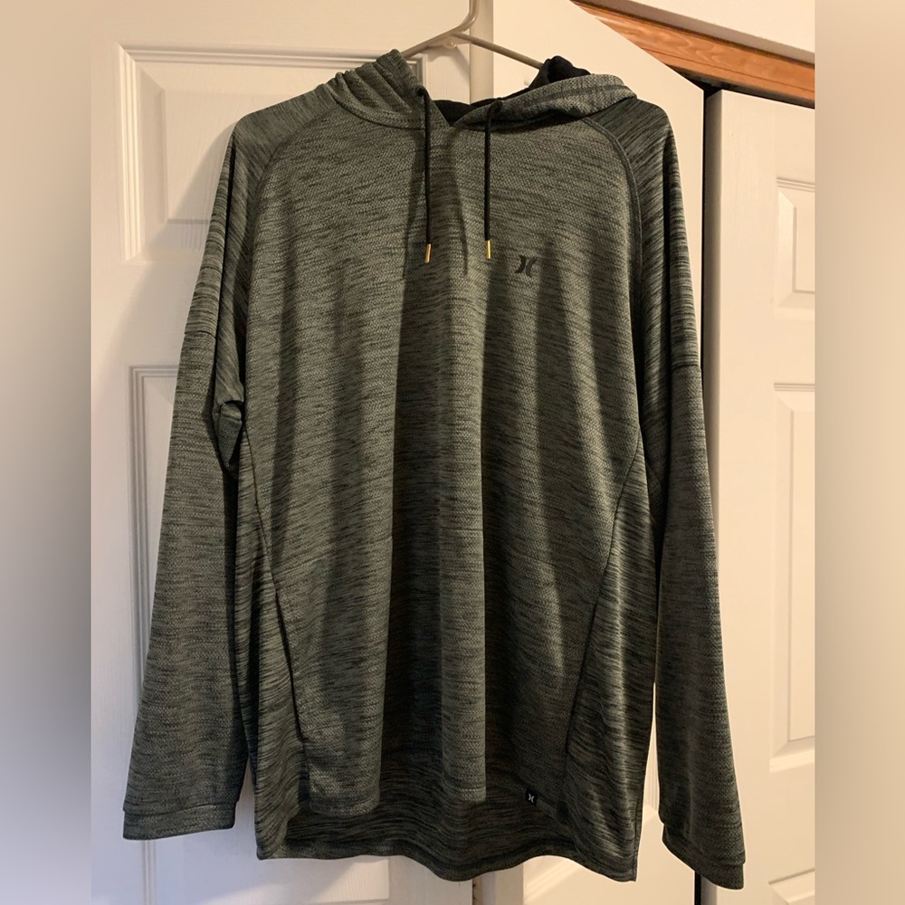 Mens Hurley from Buckle long sleeve shirt with hood size XL